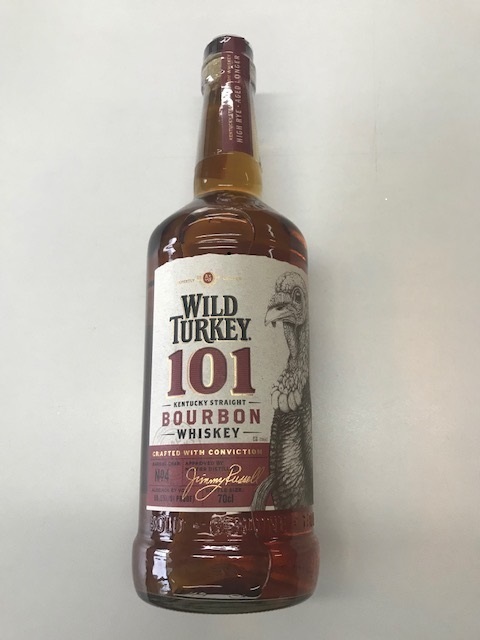 Wild Turkey 101 Kentucky Straight Bourbon Whiskey 0,7