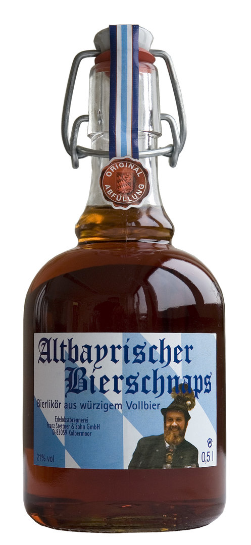 Altbayrischer Bierschnaps 0,5L