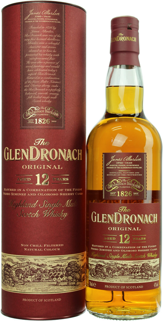 Glendronach 12 Jahre 0,7L